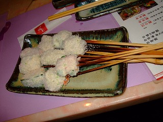 串カツがキター
