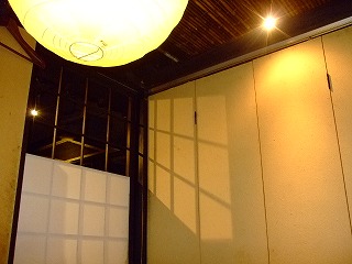 但馬屋の個室